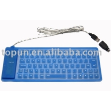 silicon flexible mini keyboard ,computer keyboard