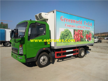 2 Ton SINOTRUK HOWO Refrigerated Small Trucks