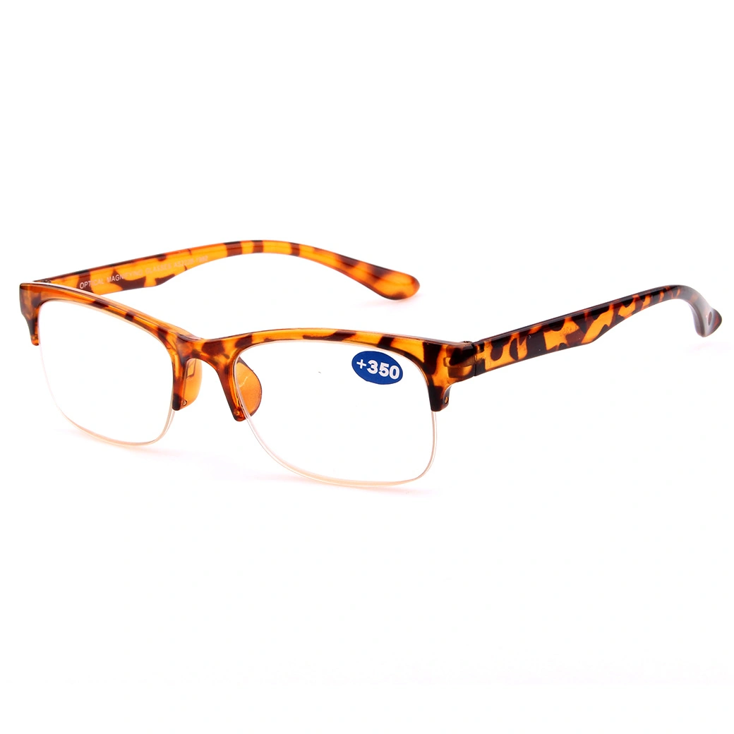 2019 Half Frame Plastic Reading Glasses for Promotion