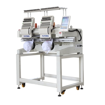 Two Head Embroidery Machine for T-Shirts and Caps - Good Quality
