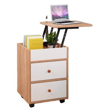 Locker Double Drawer Nightstand and Lifting table