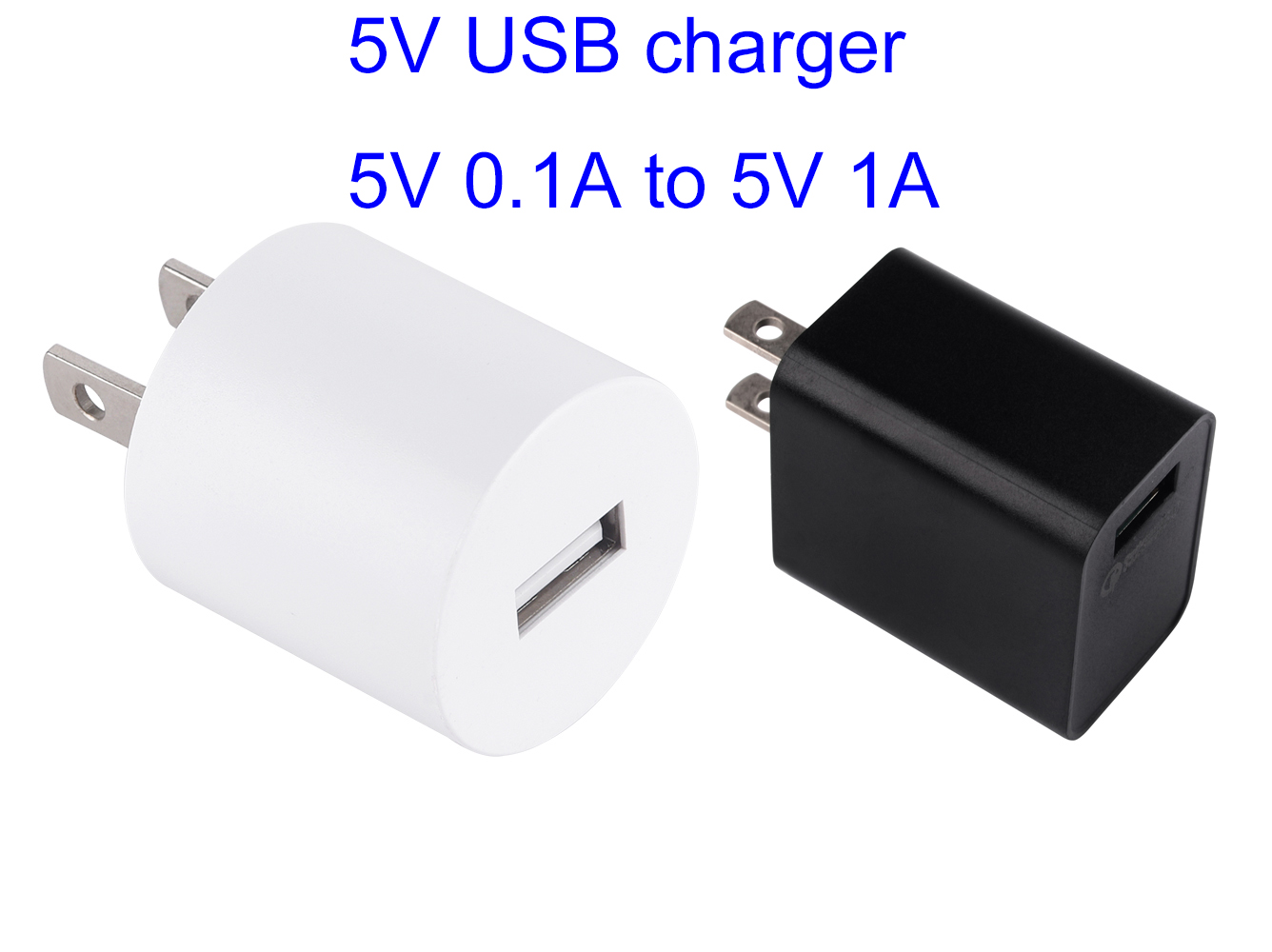 portable usb charger 5v 1a usb wall charger with ULCUL FCC TUV CE EMC ROHS