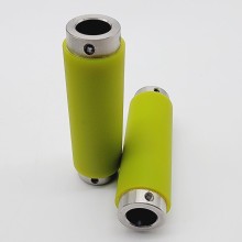 Polyurethane Rubber Drive Rollers with Carbon Steel Hub Custom Polyurethane Roller Pulley Rubber Product