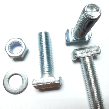 T-Bolt with Standard Size Bolt and Nut