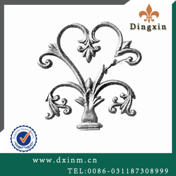 wrought iron gate ornaments/ wrought iron gate designs