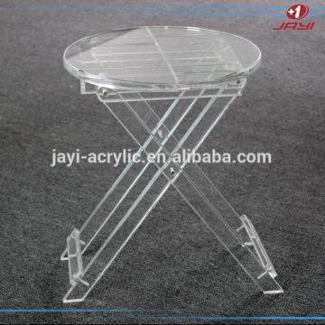 Custom made acrylic folding chair plastic foulding chair resin folding chair