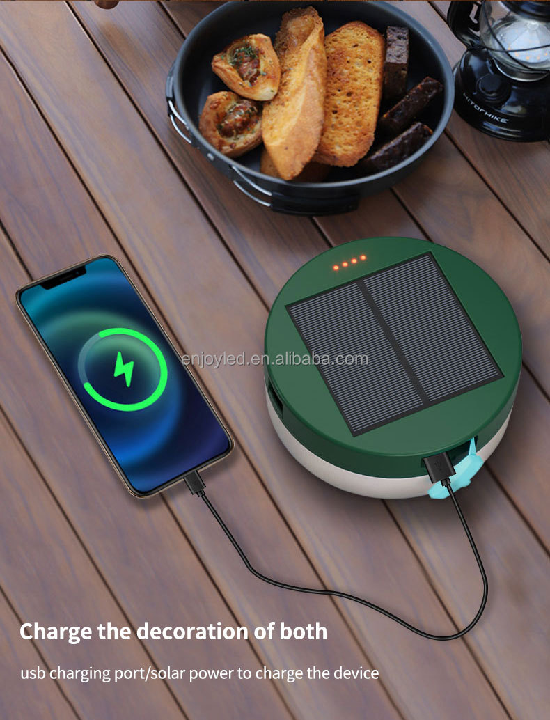 New Arrival Practical Easy Carry Multi Functions Optional LED Light Used For Outdoor Camping Tent Garden for boat yacht forest