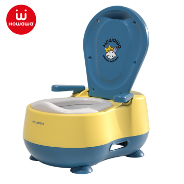 New kid toilet training plastic child potty pot baby safety potty trainer