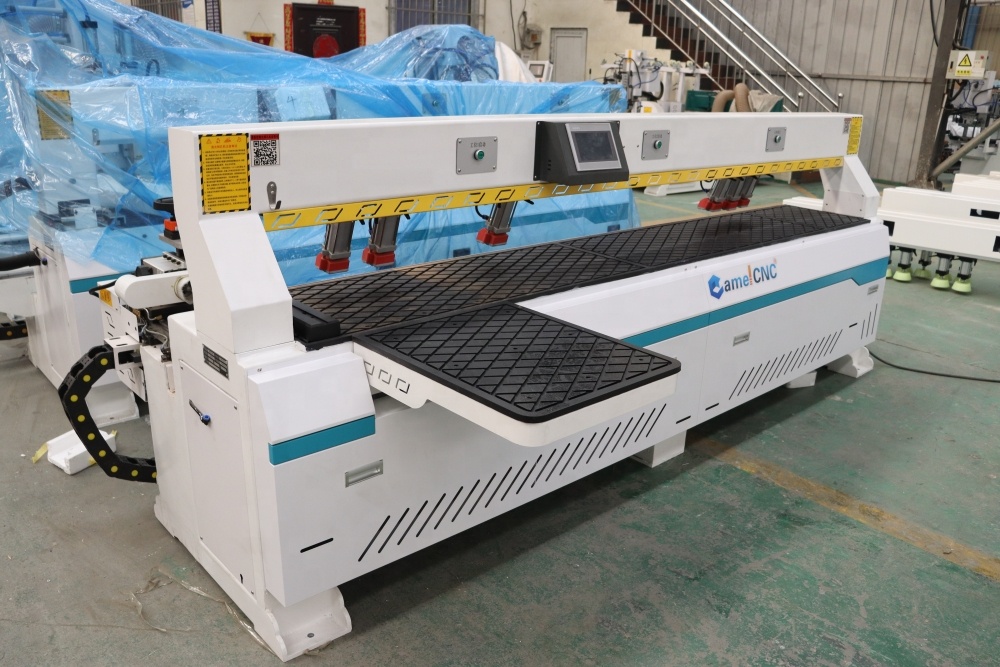 Double spindles CA-265 CNC Side Drilling Machine Cabinets Furniture Doors Side Slotting Drilling Machine