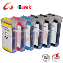 HOT sale !!refill ink cartridge for hp 72 (250ml)ink cartridge for hp t610