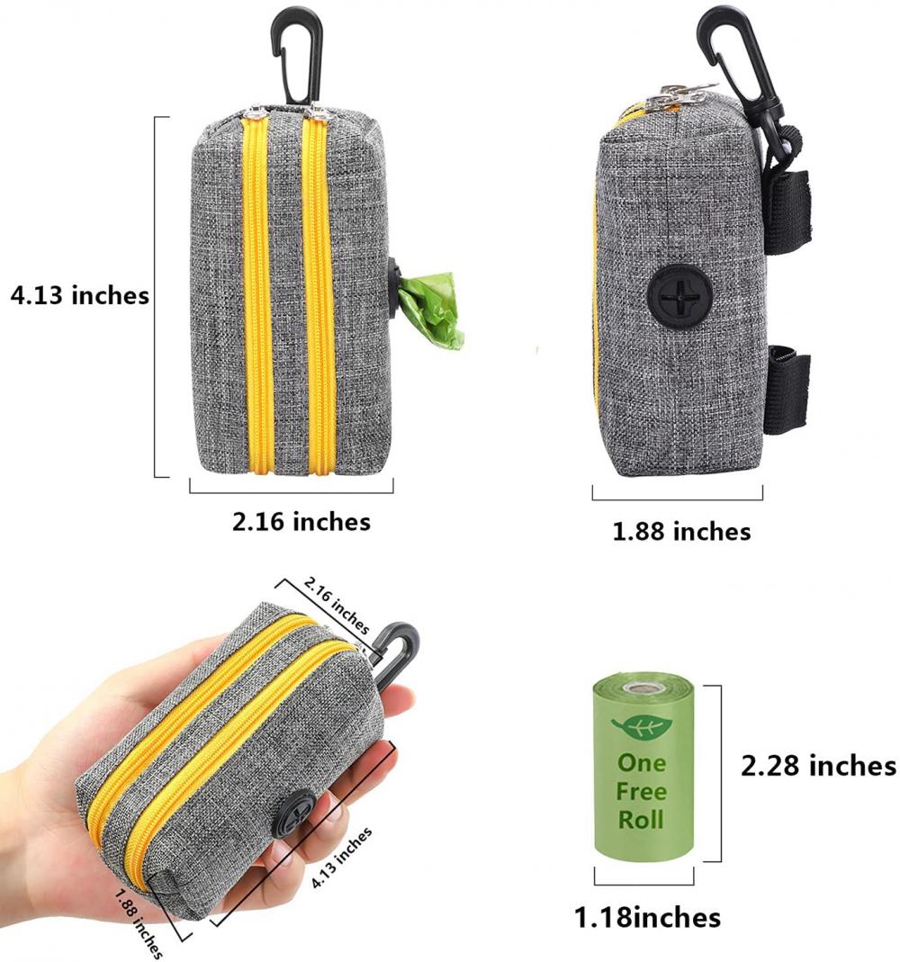 Pets Dog Poop Bag Holder for Leash