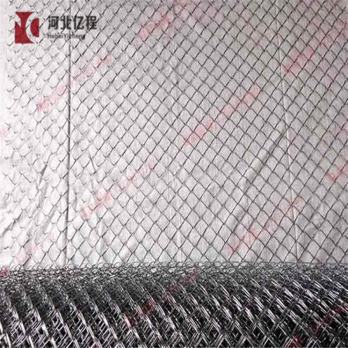 Pagar rantai wire mesh dilapisi PVC