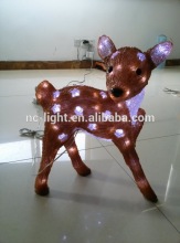 3D acrylic deer motif LED christmas light