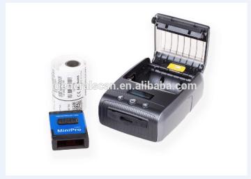 Mobile bluetooth barcode printer MP200 mini wireless thermal printer