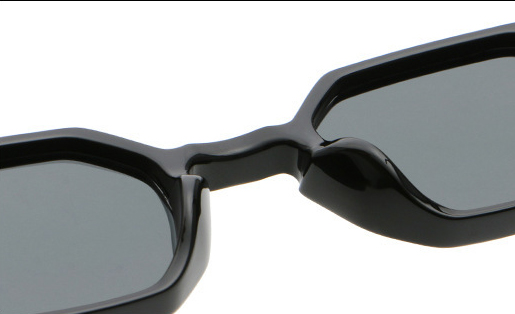 Private Label Geometric Sunglasses with CP Temples ME2169-Nose Bridge Private Label Geometric Sunglasses with CP Temples ME2169-Nose Bridge
