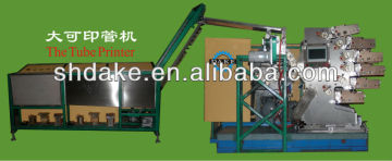 DAKE automatic plastic tube printing machine,pipe printing machine