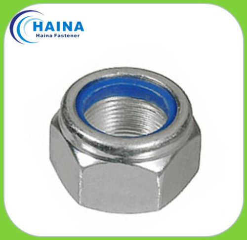 Stainless Steel Hex Nylon Lock Nut, Nylon Nut