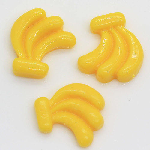 Kawaii Mini Banana String Shaped Beads Slime For DIY Toy Decor Kids Handmade Craftwork Beads Cabochon Decor