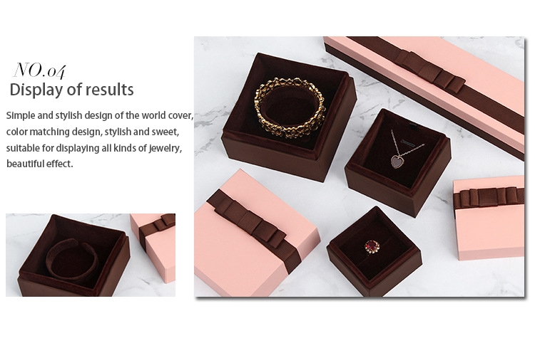 Factory wholesale Custom jewelry box Jewelry box with bracelet Confession Gift Box