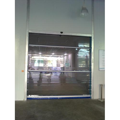 Telus Pintu PVC Pintu Berkelajuan Tinggi Telus Pintu