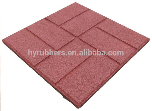 rubber rebound playground tile