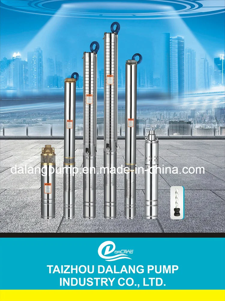 4 Inch Stainess Steel Deep-Well Submersible Pump