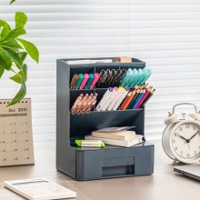 Office Desktop Storage Solutions: Pen, Pencil Holders, Desk Organizers for Dormitories and Shelves