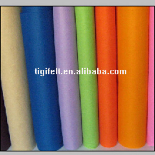 100% colored polyester felt