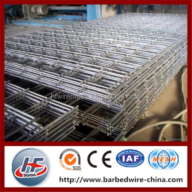 Bar reinforcing mesh,rebar welded wire mesh panel for brick wall reinforcement,black vinyl coated rebar welded wire mesh