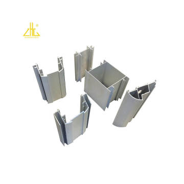 Elegant Soundproof Brushed Aluminum Profile Glass Partition System