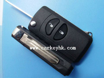 New ! Chrysler 2 buttons flip modified remote key casing