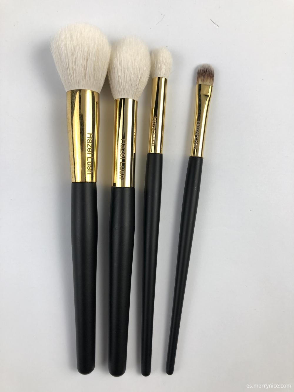 4 Pc Hazel Lush Makeup Brush