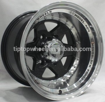new treatment high copy rotiform replica alloy wheel bullet deep lip