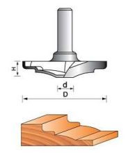 Classical Plunge Bit 45# Carbon Steel Silver Welding Tct Router Bit For Woodworking