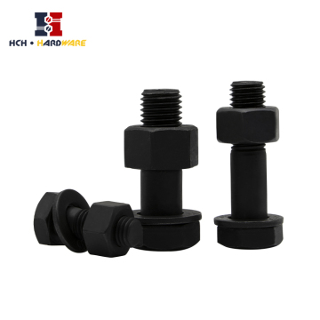 Black Screws Bolts and Nuts Set Complete Accessories