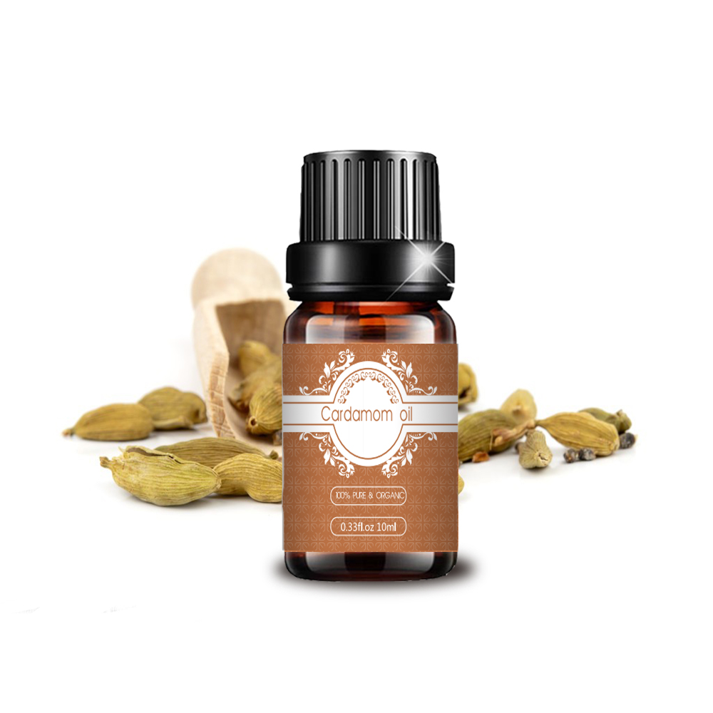 100% safi ya asili Cardamom muhimu mafuta 10ml