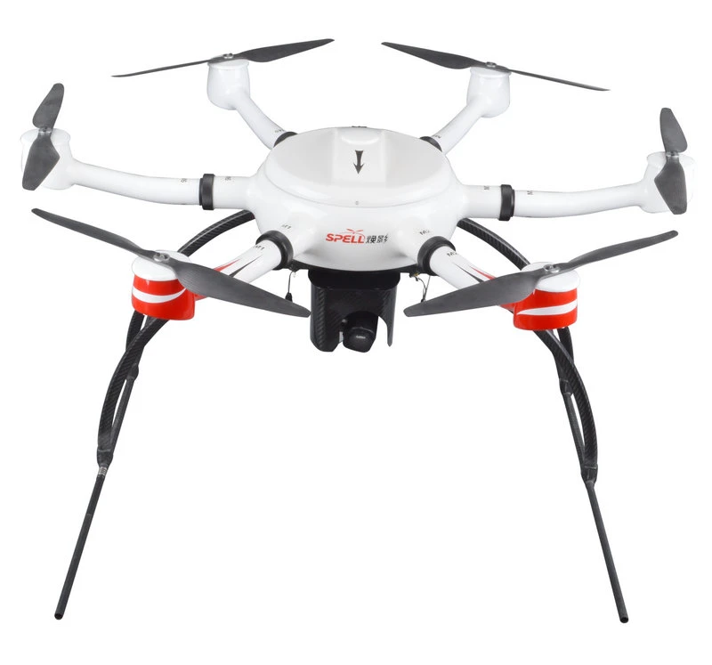 Class 7 Wind Resistance 6-Rotor Uav Drone Rainproof High Altitude with 4K Camera