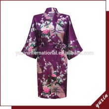 silk robes turkey Stock Woman Sleepwear / Kimono Bathrobe KS0005