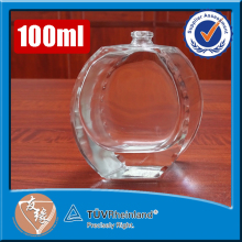 refillable empty glass perfume 100ml empty bottles