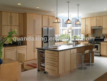 Contemporary Cabinets,Wood Veneer Kitchen Cabinets and Bath Vanities