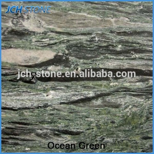 2016 Best price China ocean green granite tiles