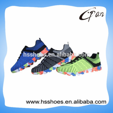2015 Colorful rubber outsole custom athletic shoes