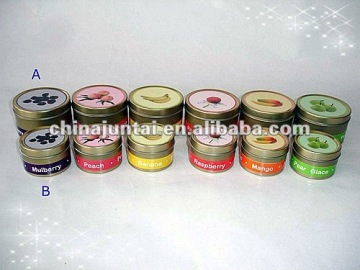 fruit metal holder aromatherapy candles