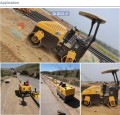 Smooth wheel vibratory roller