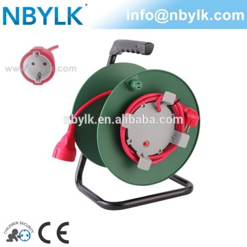 German Cable reel/ industrial cable reel/ plastic cable reel with CE 50meter large garden wire reel