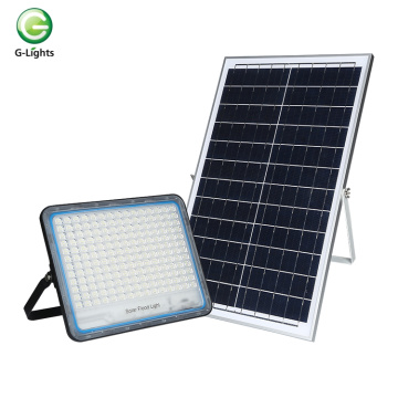 Impermeable al aire libre ip66 100watt 150watt 200watt 400watt panel solar led luz de inundación
