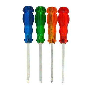 Crystal Screwdriver Go-through Magnetic Screwdriver