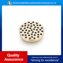 Graphite self-lubricating copper gasket