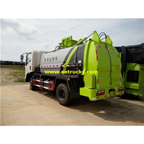 Dongfeng 5cbm Kitchen Garbage Trucks