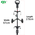THREE-WHEEL COMPACT GOLF TROLLEY